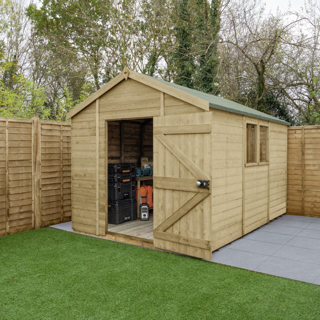 Timberdale 12×8  Apex Shed 5013053189085 2